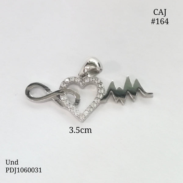 CDJ0164 DIJE CORAZON CON INFINITO