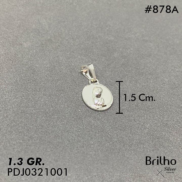 CDJ0878A DIJE NI„A MARIA DIAMANTADO