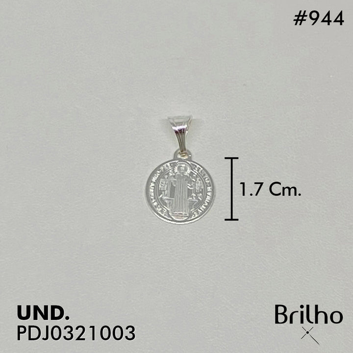 CDJ0944 DIJE SAN BENITO SOLO PLATA