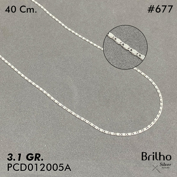PCD0677 CADENA DELGADA 40CM