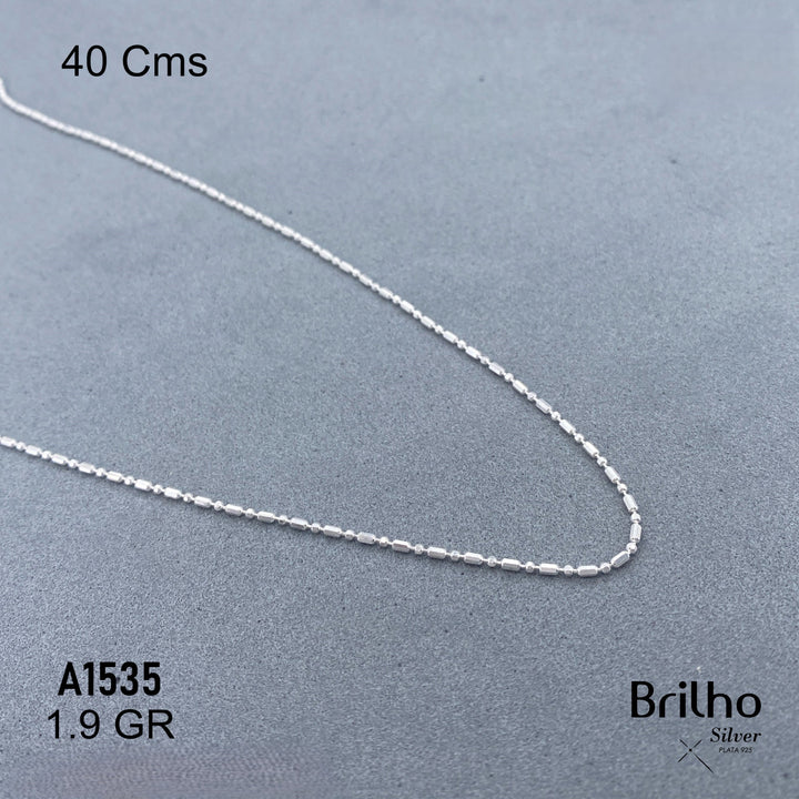 PCD0947 CADENA DELGADA Y ESPECIAL 40CM