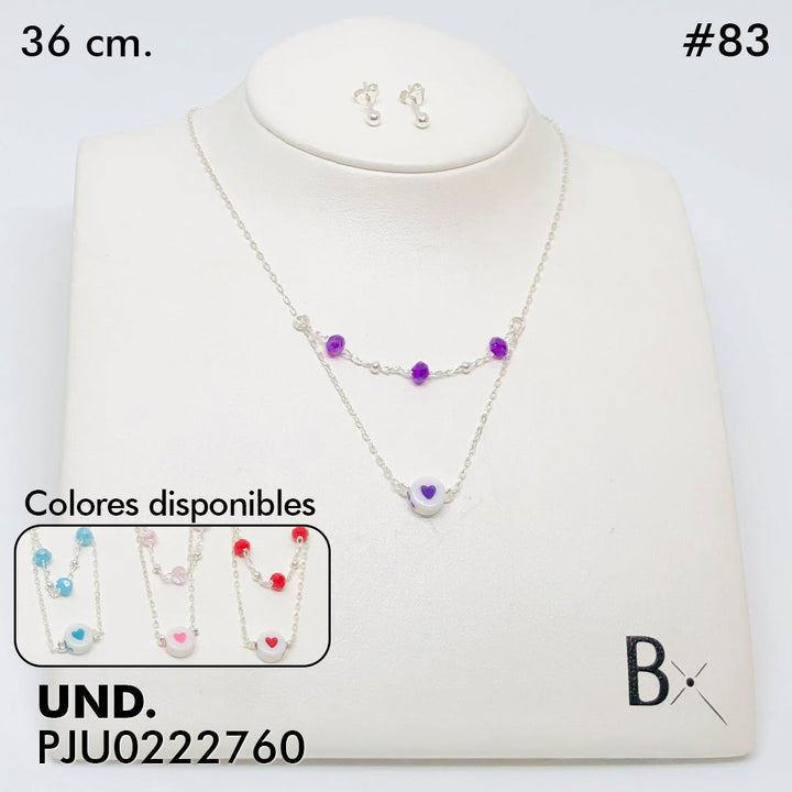 T19N083 JUEGO NI„A DONAS