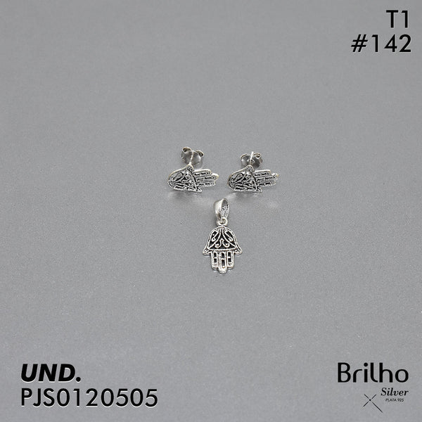 T1N142 JUEGO MANO HAMSA