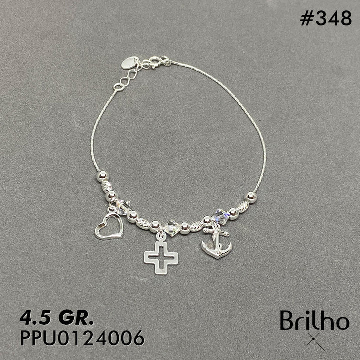 T9N348 PULSERA TRES GRACIAS