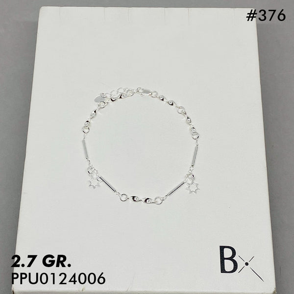 T9N376 PULSERA ESTRELLA Y TUBOS
