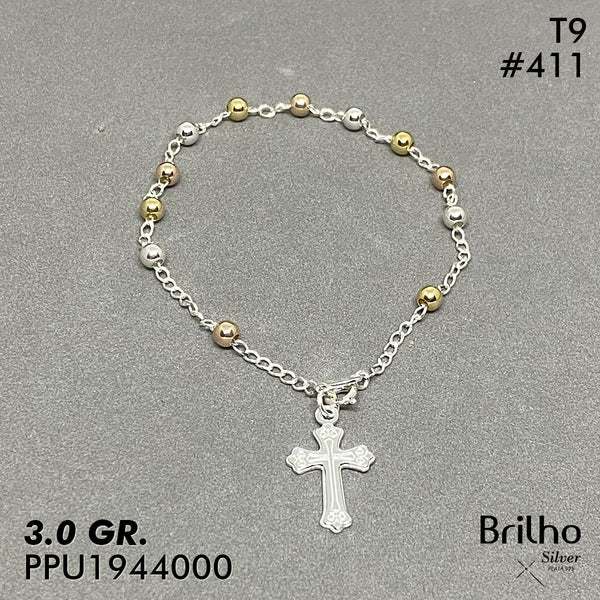 T9N411 DENARIO TRES TONOS 4MM