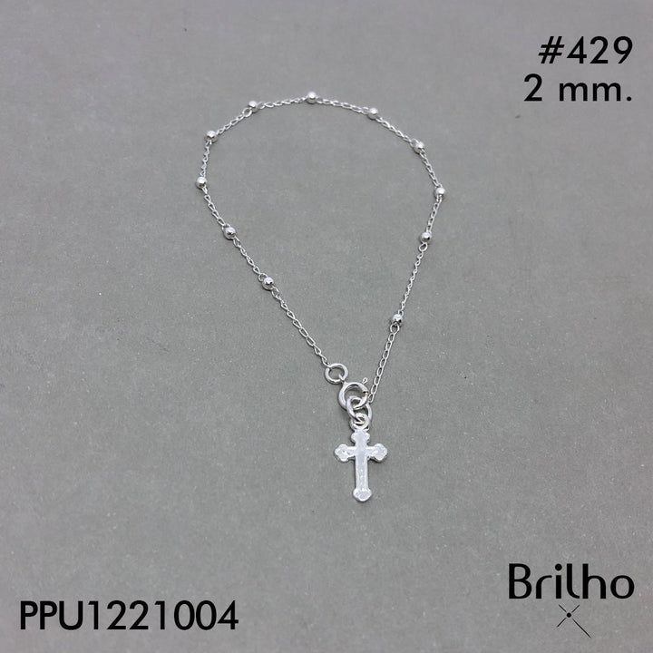 T9N429 DENARIO 2MM SOLO PLATA