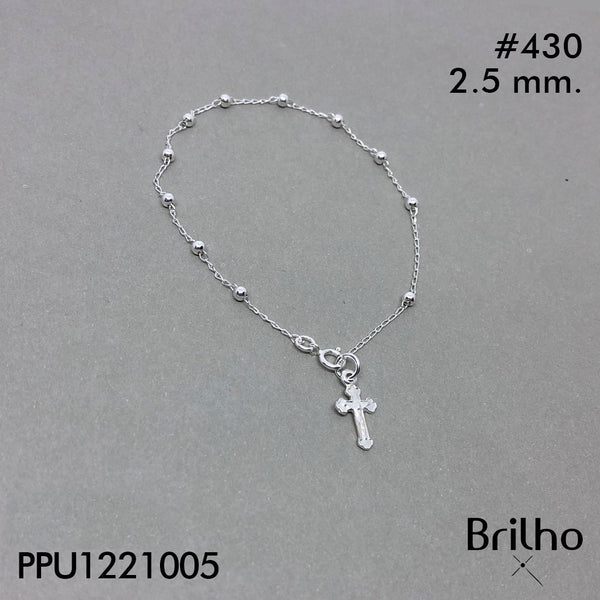 T9N430 DENARIO 2,5MM SOLO PLATA