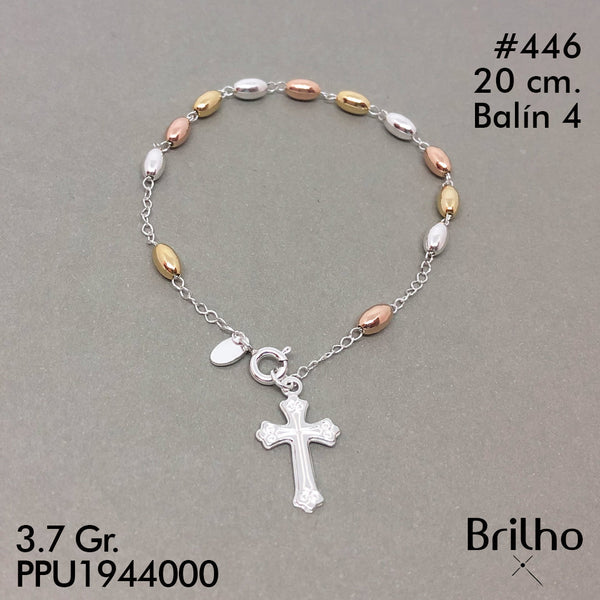 T9N446 DENARIO ARROZ TRES TONOS 4MM