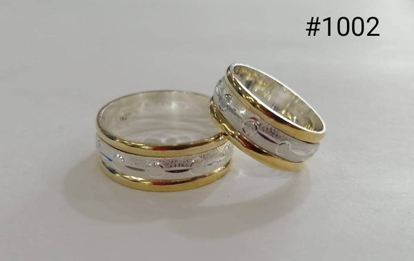 ARGOLLA MULTITALLA ORO PLATA ANTIESTRES