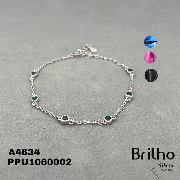 A4634 PULSERA CORAZONES