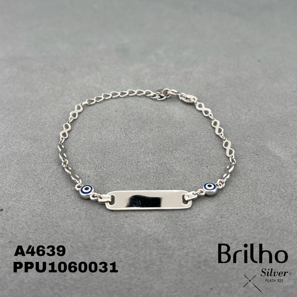 A4639 PULSERA PLACA OJO TURCO