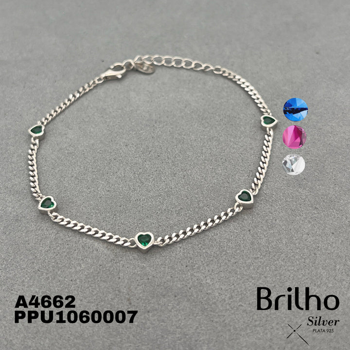 A4662 PULSERA CORAZONES