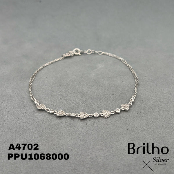 A4702 PULSERA  CORAZONES