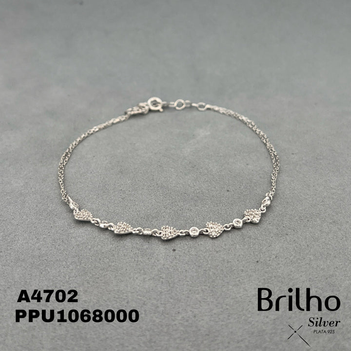A4702 PULSERA  CORAZONES