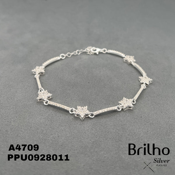 A4709 PULSERA ESTRELLAS MICROCIRCON