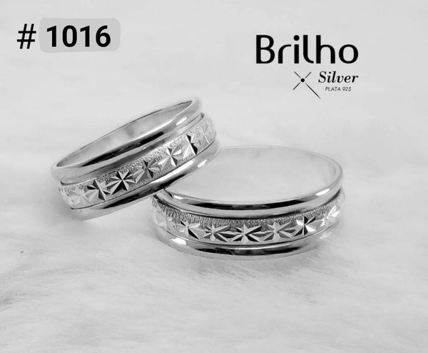 ARGOLLA SOLO PLATA DIAMANTADA