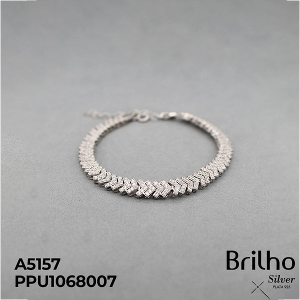 A5157 PULSERA MICROCIRCON EN V