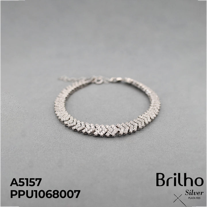 A5157 PULSERA MICROCIRCON EN V