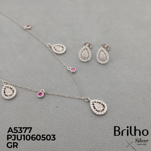 A5377 JUEGO GOTA MICROCIRCONES