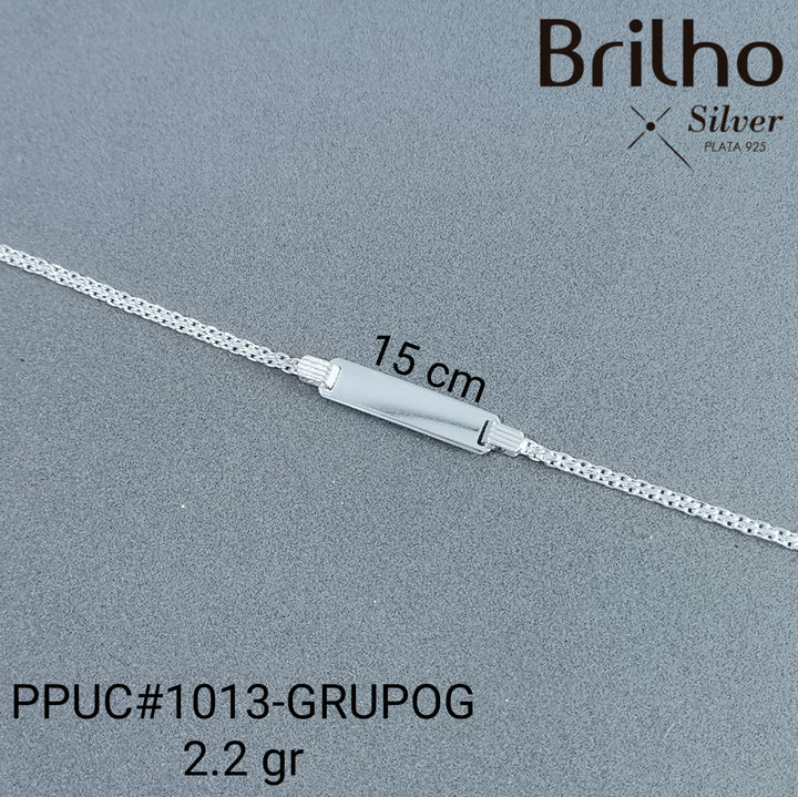 CPU1013 PULSERA PLACA CHINESCA