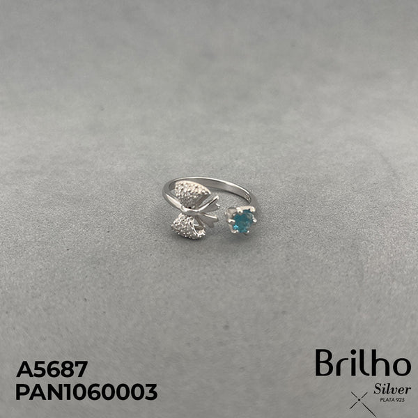 CAN1700 GRADUABLE ANILLO GRADUABLE MO„O MICROCIRCONES