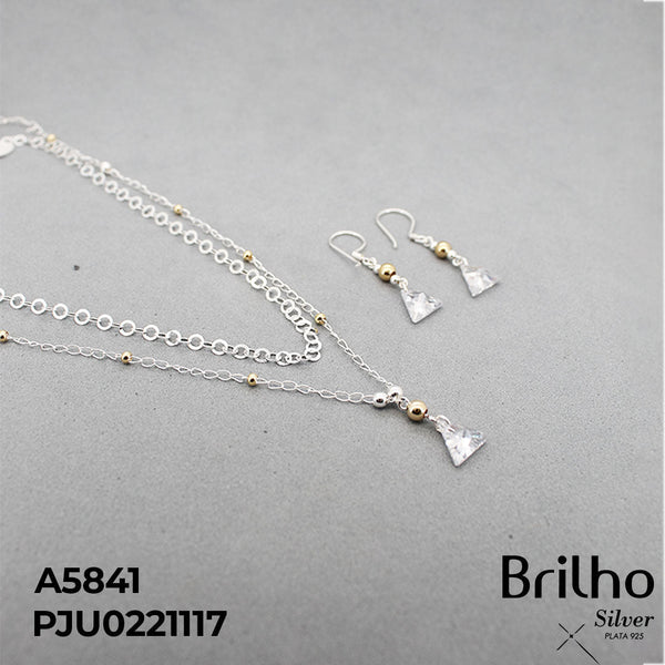 T30N016 JUEGO ORO PLATA