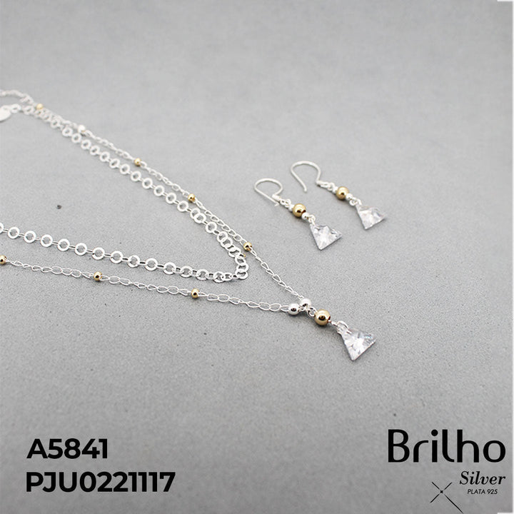 T30N016 JUEGO ORO PLATA