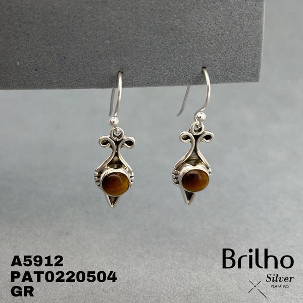 A5912 ARETE GOTA PIEDRA NATURAL