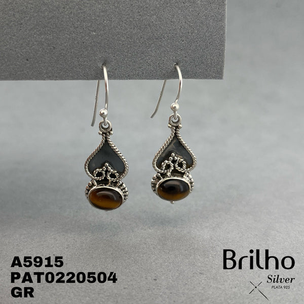 A5915 ARETE GOTA PIEDRA NATURAL