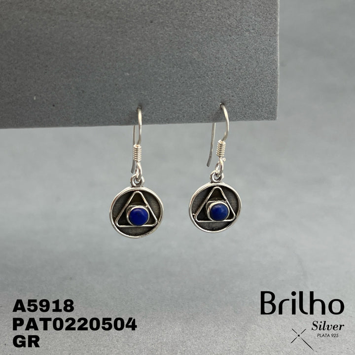 A5918 ARETE GOTA PIEDRA NATURAL