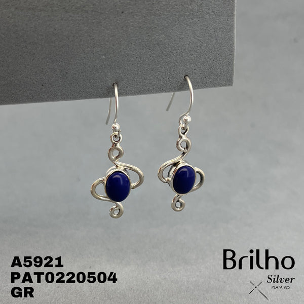 A5921 ARETE GOTA PIEDRA NATURAL