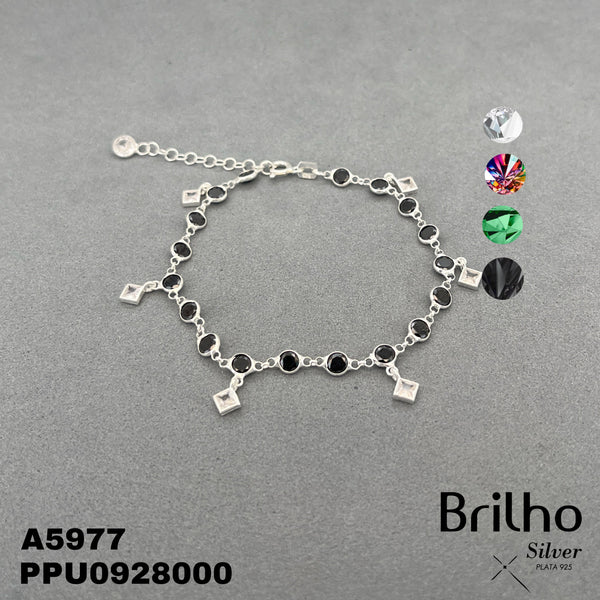 A5977 PULSERAS CUADRADO CIRCON