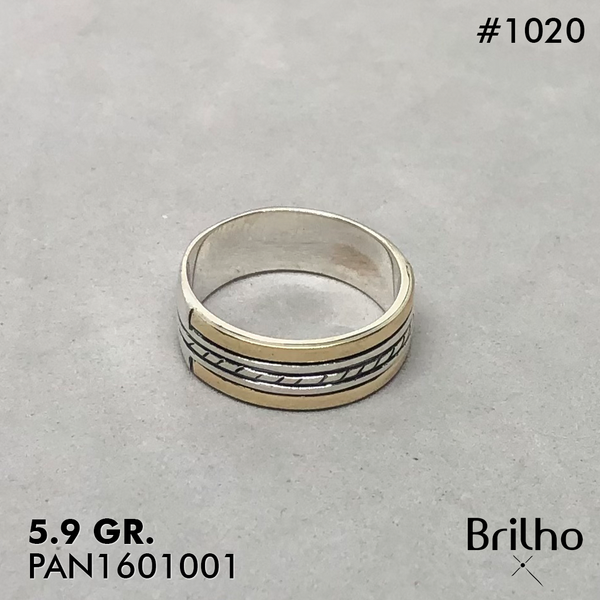 ARGOLLA ENVEJECIDA CON TALLADO