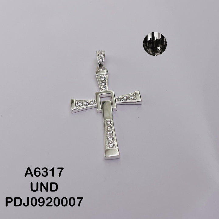 A6317 DIJE CRUZ MICROCIRCON