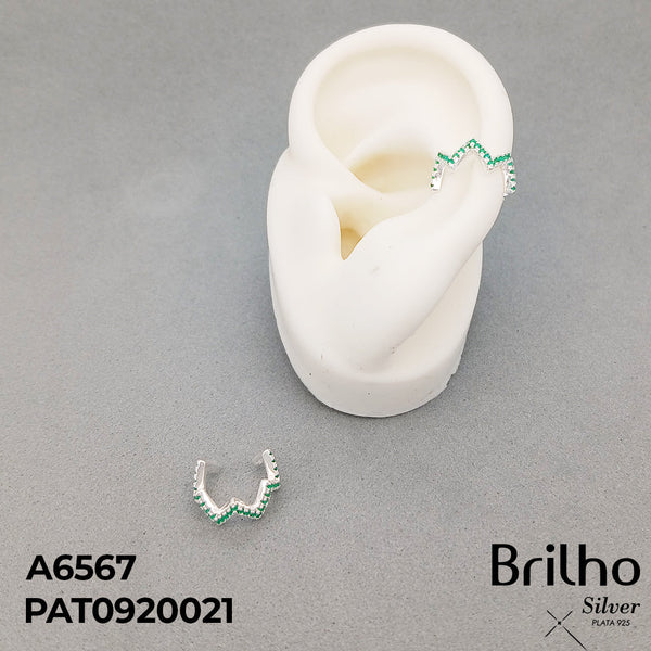 EAR111 EARCUFF ZICZAC
