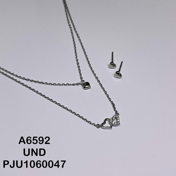 A6592 JUEGO DOS CORAZONES RODIO