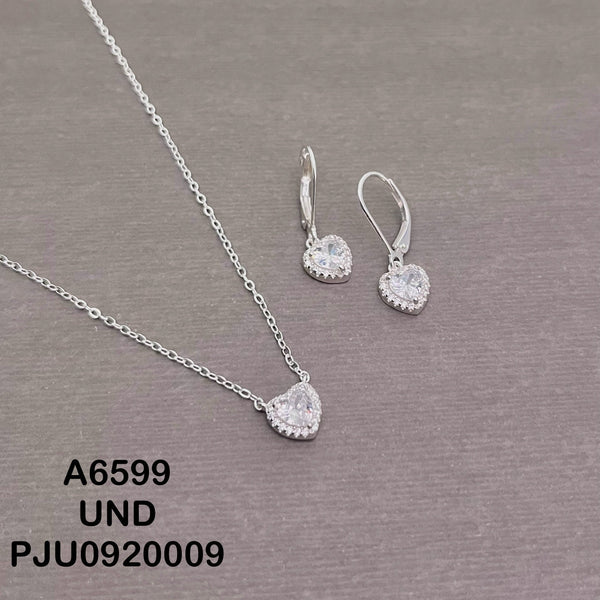 A6599 JUEGO CORAZON MICROCIRCON