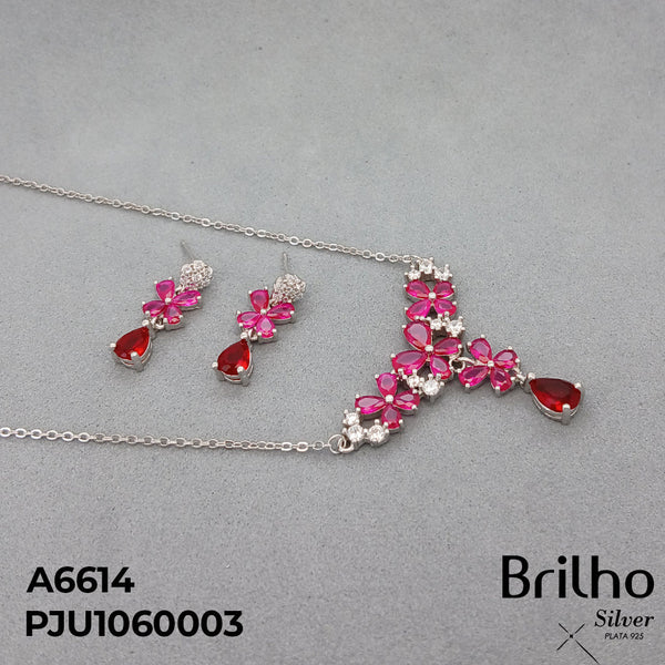 A6614 JUEGO ESPECIAL FLORES, GOTA MICROCIRCON