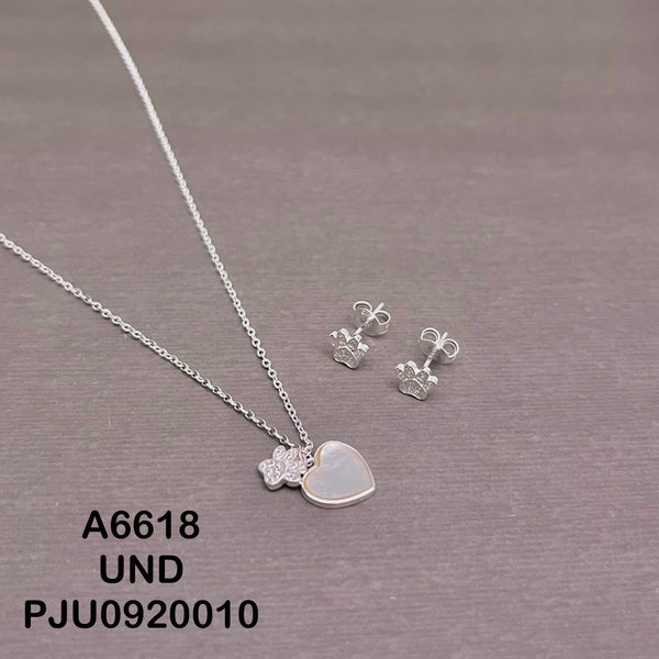 A6618 JUEGO CORAZON CON HUELLA