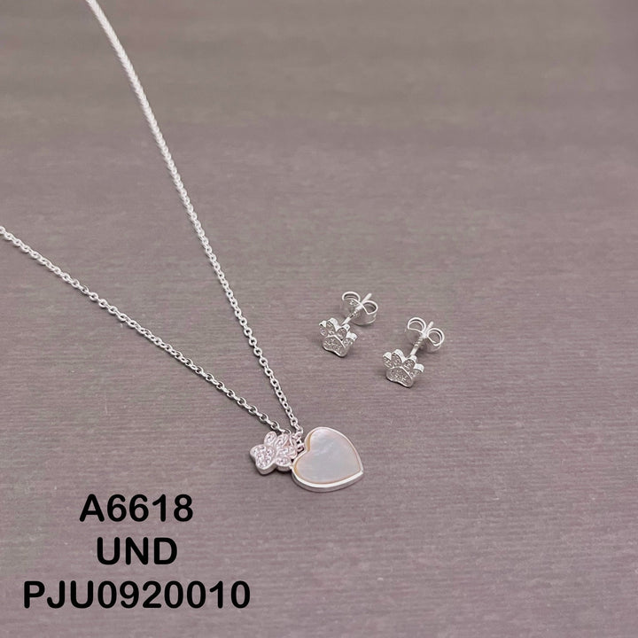 A6618 JUEGO CORAZON CON HUELLA