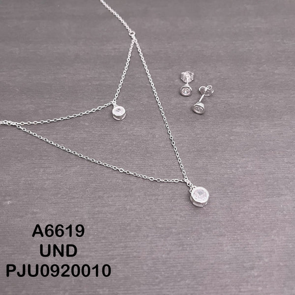 A6619 JUEGO CIRCON REDONDO