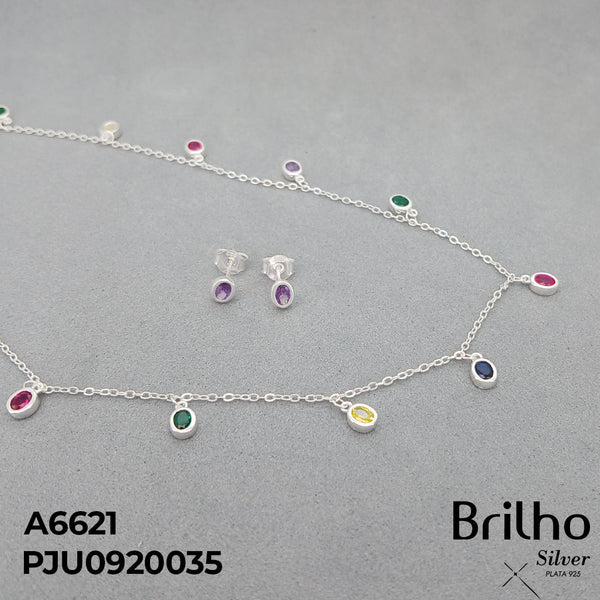 A6621 JUEGO CIRCONES REDONDOS