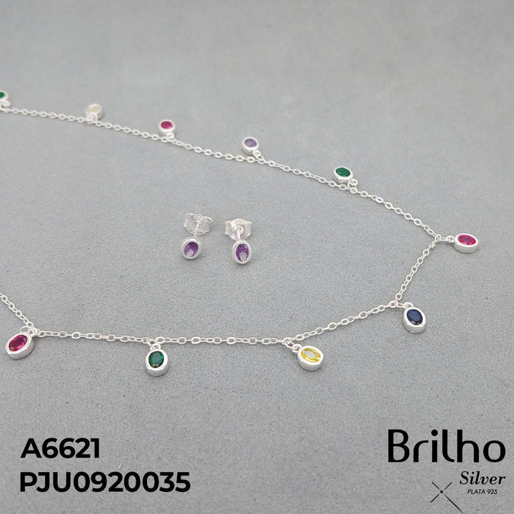 A6621 JUEGO CIRCONES REDONDOS