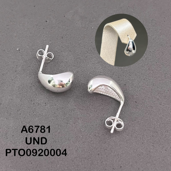 A6781 ARETE LISO GOTA