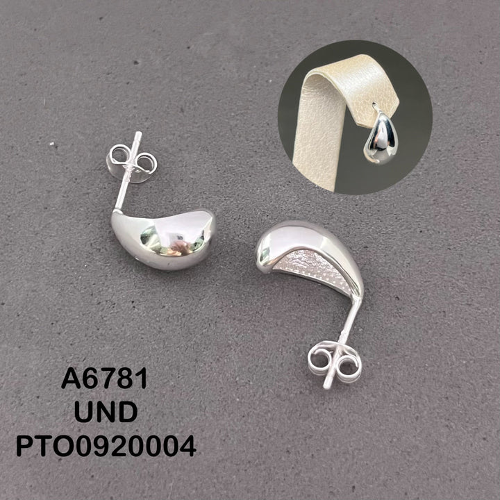 A6781 ARETE LISO GOTA