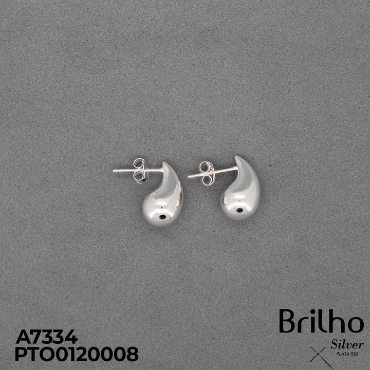 CAJ30 TOPO CHUNKY GOTA LISA SOLO PLATA