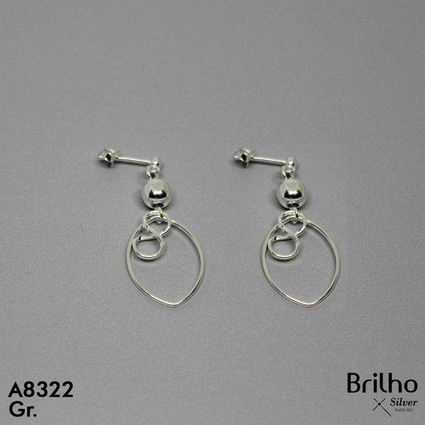 A8322 ARETE OVALADO INFINITO