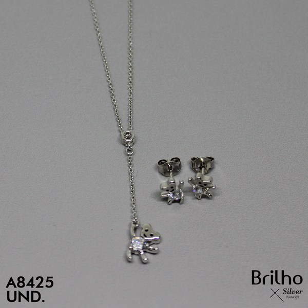 T31N377 JUEGO OSO CON CIRCON  RODIO