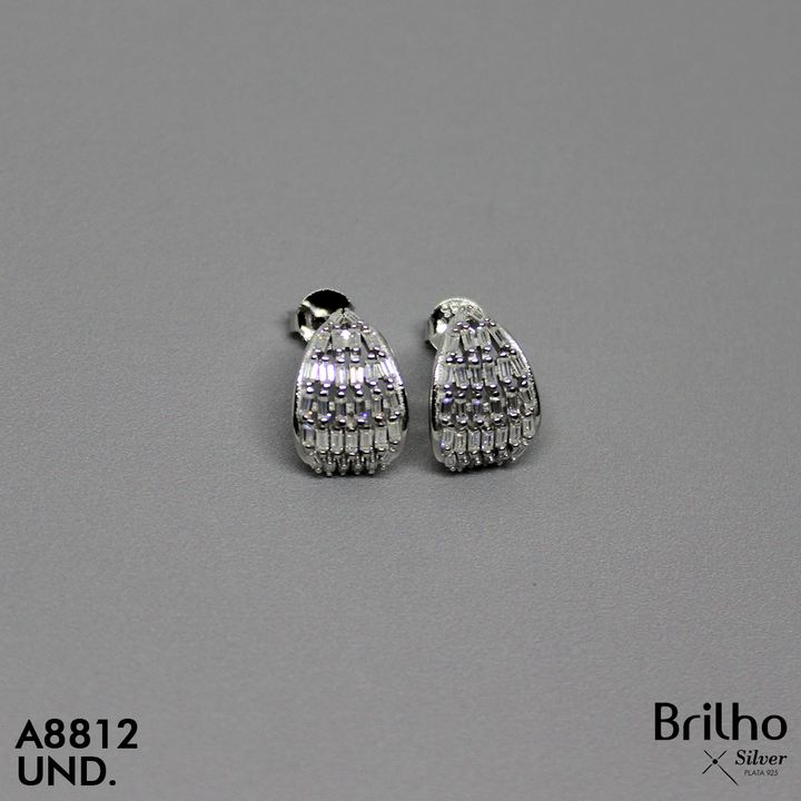 CAJ80 TOPO GOTA CIRCONES RODIO